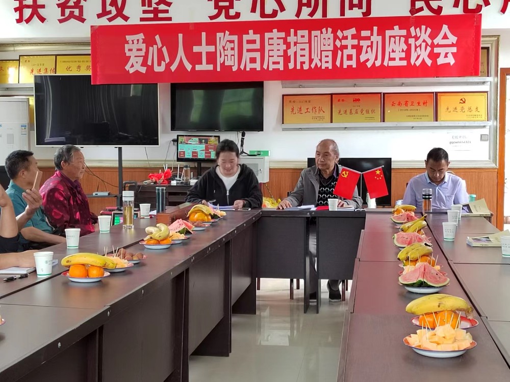 高泉村总支书记李燕介绍巩固脱贫攻坚成果、推动乡村振兴情况。杨洪程.jpg