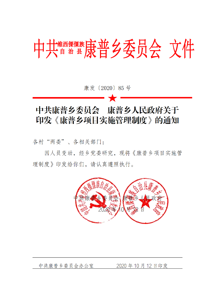 康发〔2020〕85号关于印发《康普乡项目实施管理制度》的通知新（30万元以下直接发包）_00.png